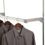 Garment Rail Bracket, 12 Inch - In use