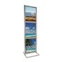 Triple Bulletin Sign Holder 22" x 28"  (Shown with graphic)