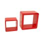 Stackable Display Cubes, Red - 03