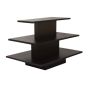 3 Tier Rectangular Display Table - Black 