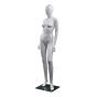 Female Egg Head Mannequin - Casual Standing Pose