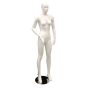 Female Mannequin With Face - Right Arm Bent Pose - Quarter View