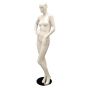 Female Mannequin With Face  - Right Arm on Hip Pose - Quarter View