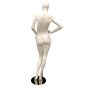 Female Mannequin With Face  - Right Arm on Hip Pose - Rear View