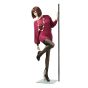 Realistic Female Mannequin - Knee Bent, Looking Down Pose - Shown With Clothing