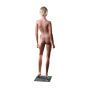 Lifelike Mannequin Female - Standing With Left Leg Bent Pose - Rear View