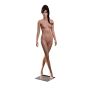 Realistic Mannequin - Female - Standing With legs Crossed - Front View