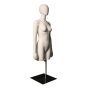 Female Mannequin Torso with Stand - Matte, Side 02