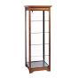 Tower Display Case With Crown Canopy - Quarter View