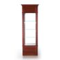 Traditional Trophy Tower Case - Sienna Cherry