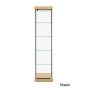 Tall Display Case - Maple - 01