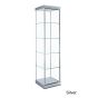 Tall Display Case - Silver - 02