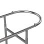 Half-Round H Rack Hangrail Extender - Installed (detail) - 02