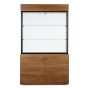 Wall Display Case - 48" x 13.5" x 80" - Front View