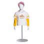 Child Size Mannequin Torso - Front View With Clothing