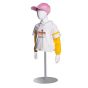 Child Size Mannequin Torso - Side View With Clothing