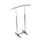 Bauhaus Retail Clothes Rack with Curved Rail - 03