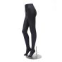 Mannequin Legs - Female - Matte Black - Left Side View