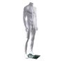 Headless Mannequin Male - Arms At Side Pose - Side View