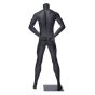 Male Sports Mannequin - Standing With Hands Behind Back - Rear View