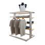 Alta Clothing Display Gondola with Shelves and Hangrail Subastral