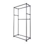 Grey Pipeline Wall Display Unit (Frame Only)