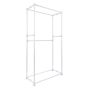 White Pipeline Wall Display Unit (Frame Only)