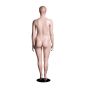 Plus Size Mannequin with Molded Hair And Features - Rear View