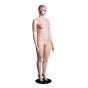 Plus Size Mannequin with Molded Hair And Features - Side View 2