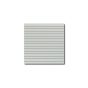 Slatwall Panel 4ft x 4ft - Light Gray - Straight Edge - Full View