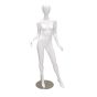 Female Mannequin - Left Arm Bent and Leg Extended - Gloss, Front View