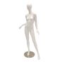 Female Mannequin - Left Arm Bent and Leg Extended - Matte, Front View