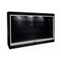 Black Wall Mounted Display Case - Side View