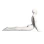 Female Yoga Mannequin - Cobra Pose - Side View