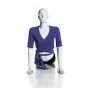 Female Yoga Mannequin - Cobra Pose - Front View With Clothing