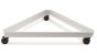 Gridwall Triangle Base, White