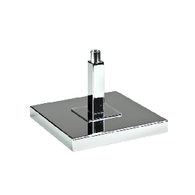 8" Flat Square Base for counter top display