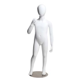 Child Mannequin - Size 5 - 6 Year Old With Arm Bent Pose - Front View
