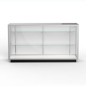 Display Case Full Vision With Black Base - 70" - 1