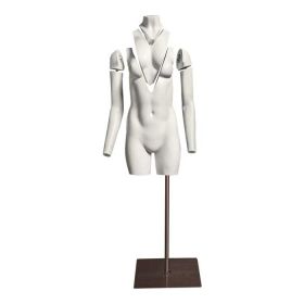 Invisible Female Mannequin Torso - 3/4 Length With 7 Parts