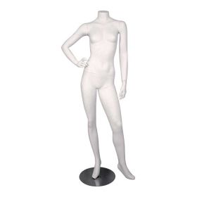 Headless Female Mannequin - Right Arm on Hip Pose