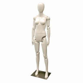 Distinctive yet reasonably priced, the Judy Realistic Fleshtone Female  Mannequin (Pose 1 of 3) is sure to attract the attention of shoppers.  January 2024 - Fixturesanddisplays