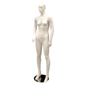 Female Mannequin With Face - Right Arm Bent Pose