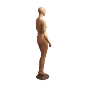 Realistic Female Mannequin With Moving Arms - Rear View