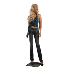 Lifelike Female Mannequin - Standing Pose - Shown In Clothing