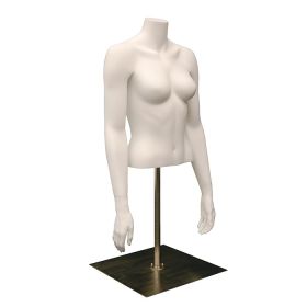 Female Torso Mannequin - Adjustable Height Subastral