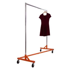 Z Clothing Rack, High-Visibility (OSHA) Orange  Base