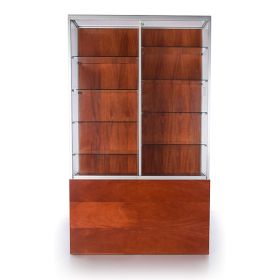Contemporary Display Case - 81" Tall - Front View