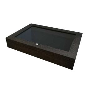 Portable Countertop Showcase (with ebony stain)
