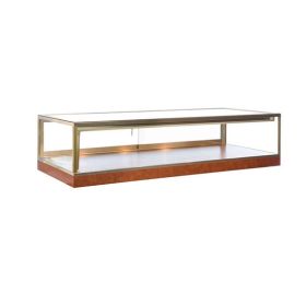Table Top Display Case, Quarter View